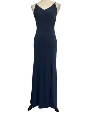 Fashion Nova: Navy Blue Gown: Size XS
